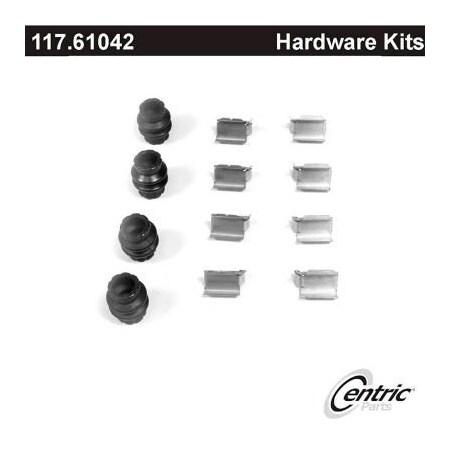 Centric Centric Disc Brake Hardware Kit, Centric Parts 117.61042 117.61042